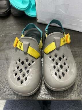 Chaco Kids Chillos Clogs Gray Multi
